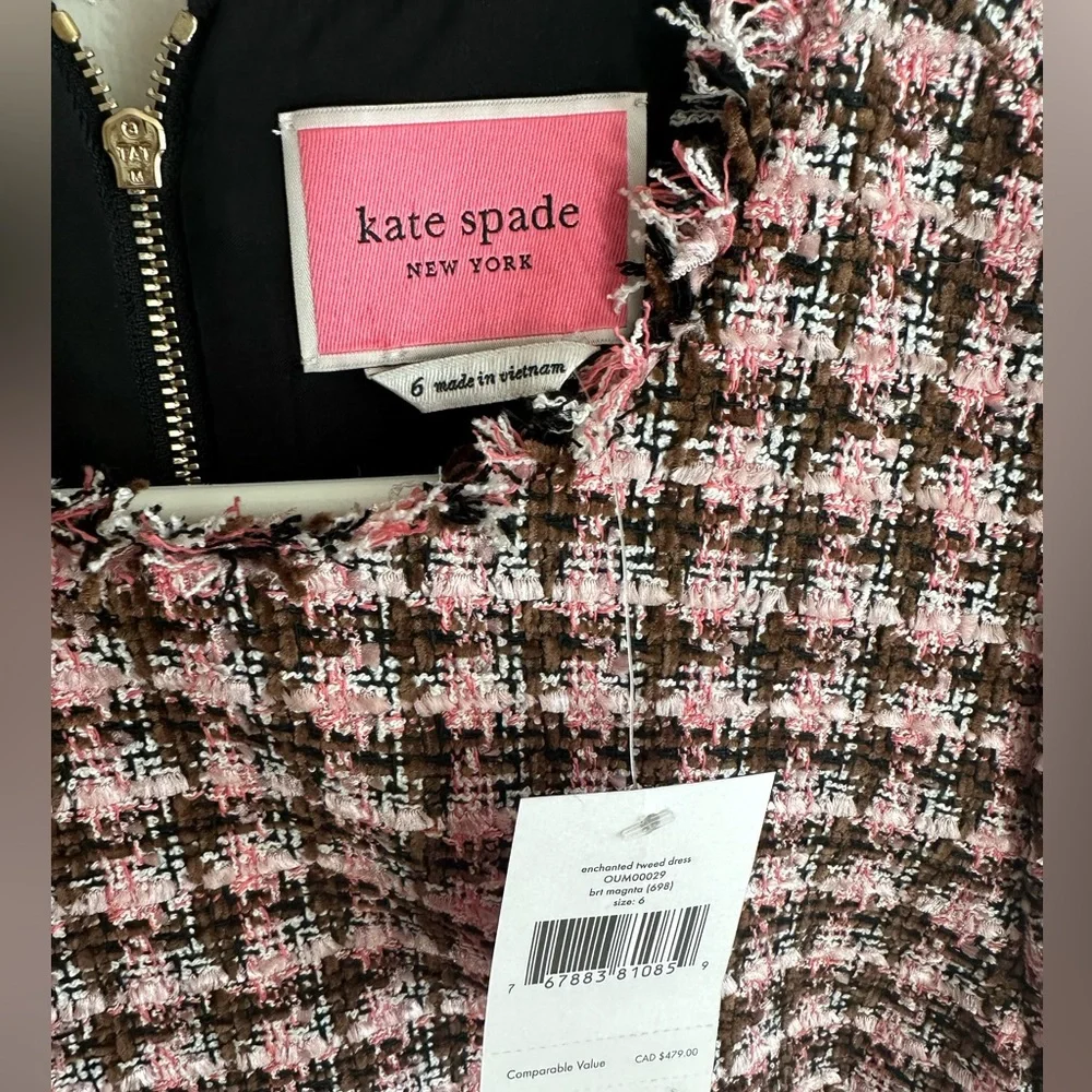 Kate Spade Enchanted Tweed Dress - Picture 3 of 4